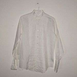 Brooks Brothers Wing Collar French Cuff Tuxedo Shirt 15.5 34
